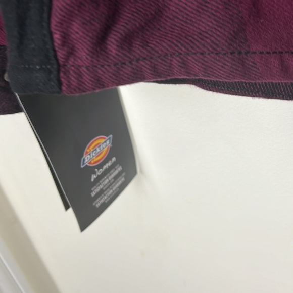 Dickies Plaid Flannel Shirt Jacket Size XL - Picture 8 of 10